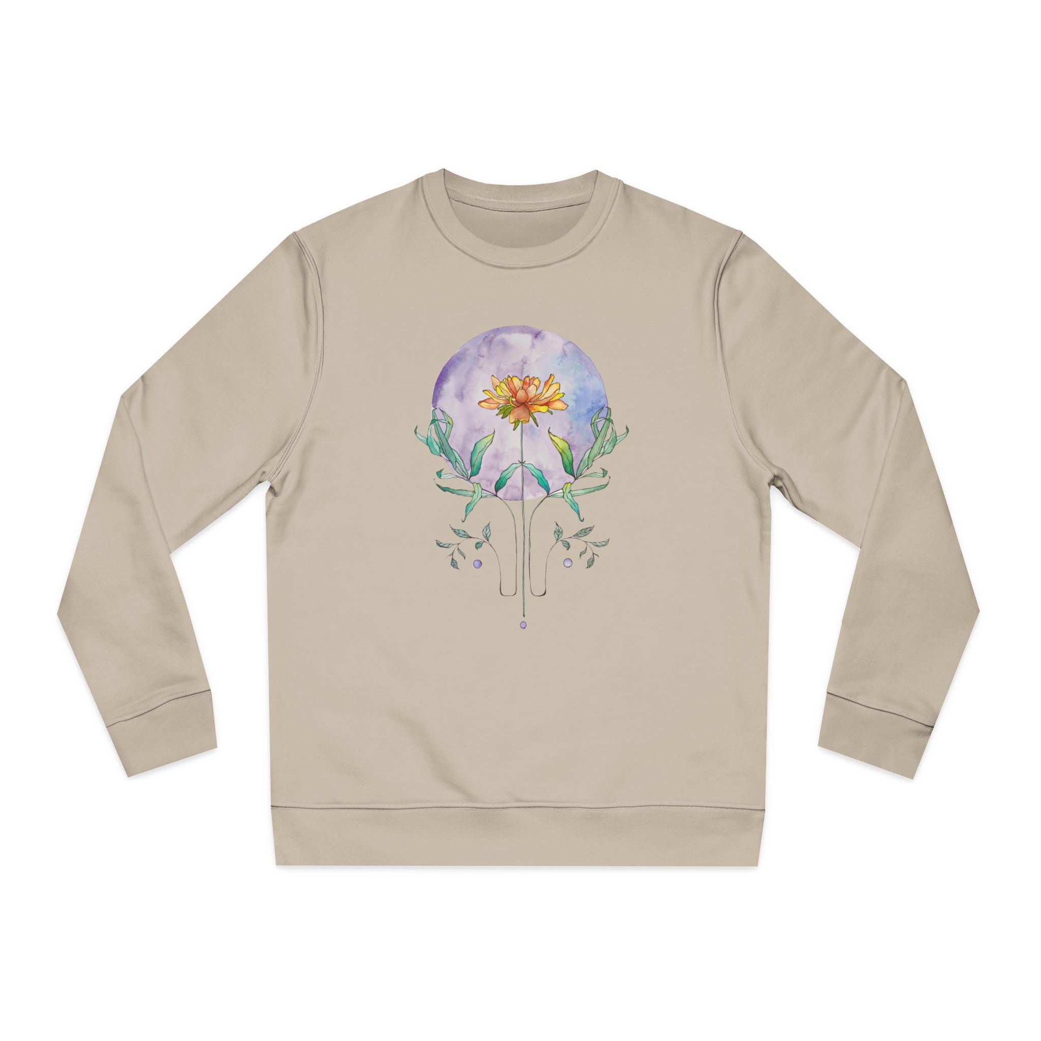 "Novalune Bloom" Unisex Crewneck Sweatshirt