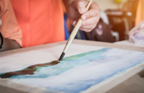 Watercolor Basics 4 Week Course (In-Person) May 4th-25th